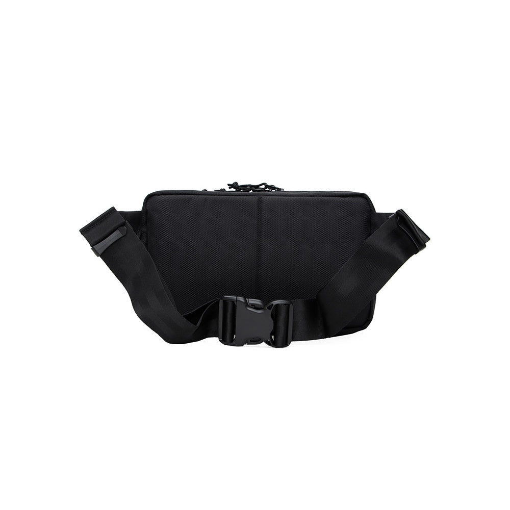 logo 7l black square waist bag other details